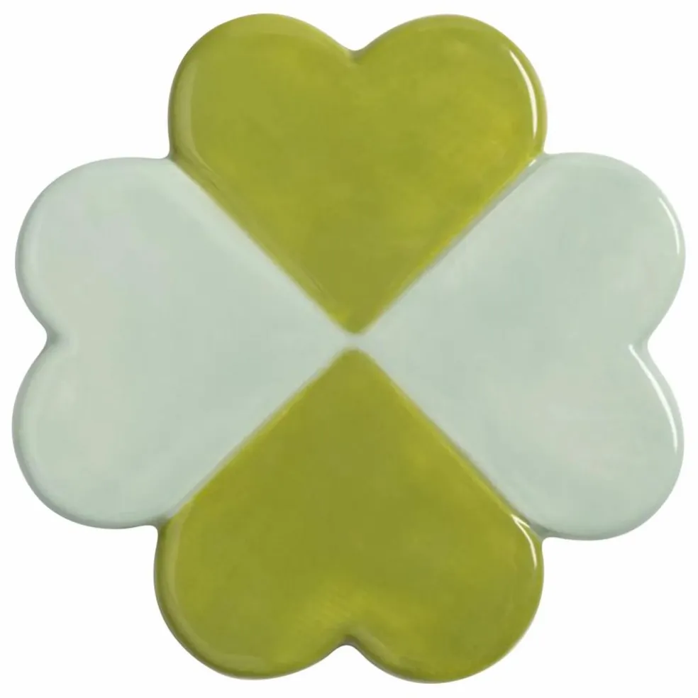 Sous-verres Lucky Clover - Set de 4 | Vert