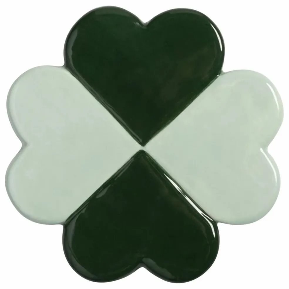 Sous-verres Lucky Clover - Set de 4 | Vert