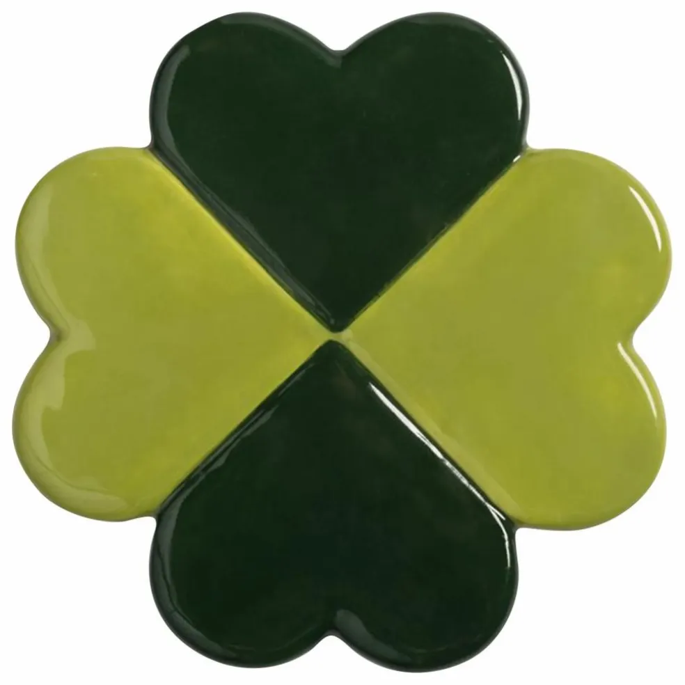 Sous-verres Lucky Clover - Set de 4 | Vert