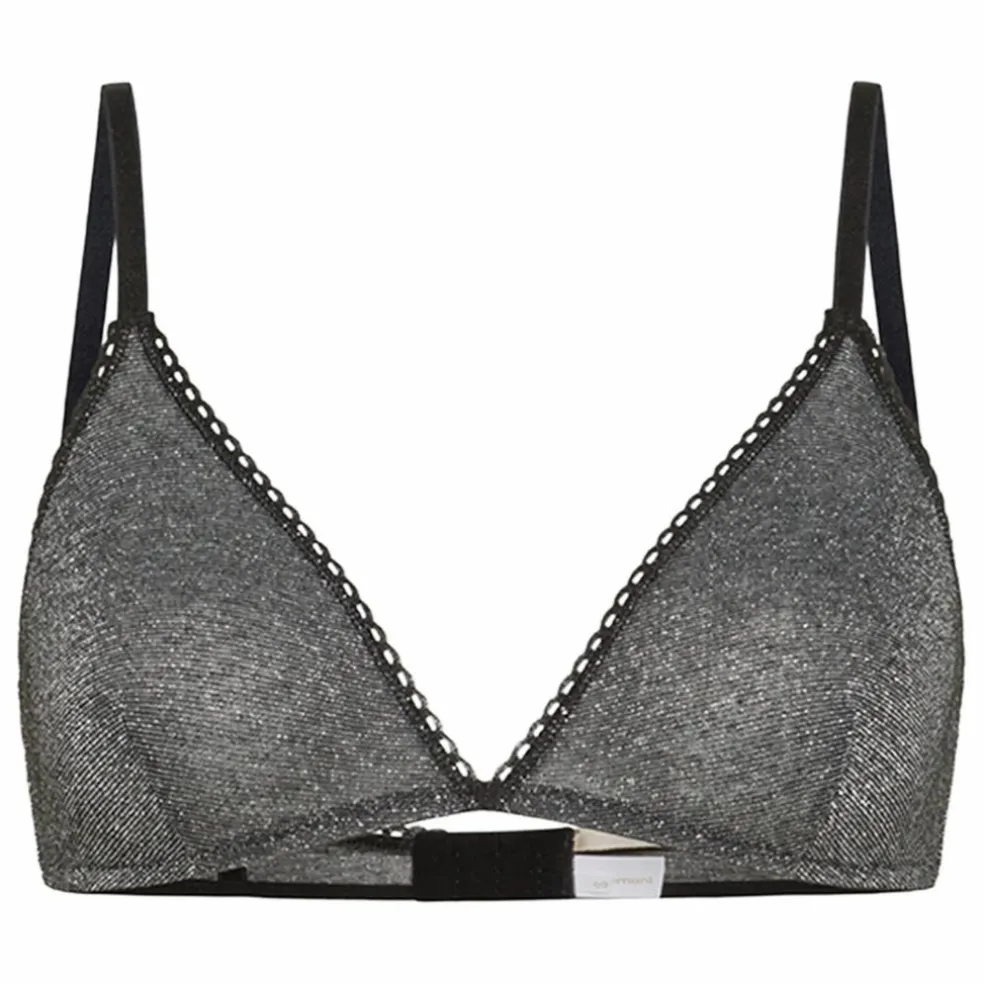Soutien-gorge Amethist Métallisé | Gris anthracite