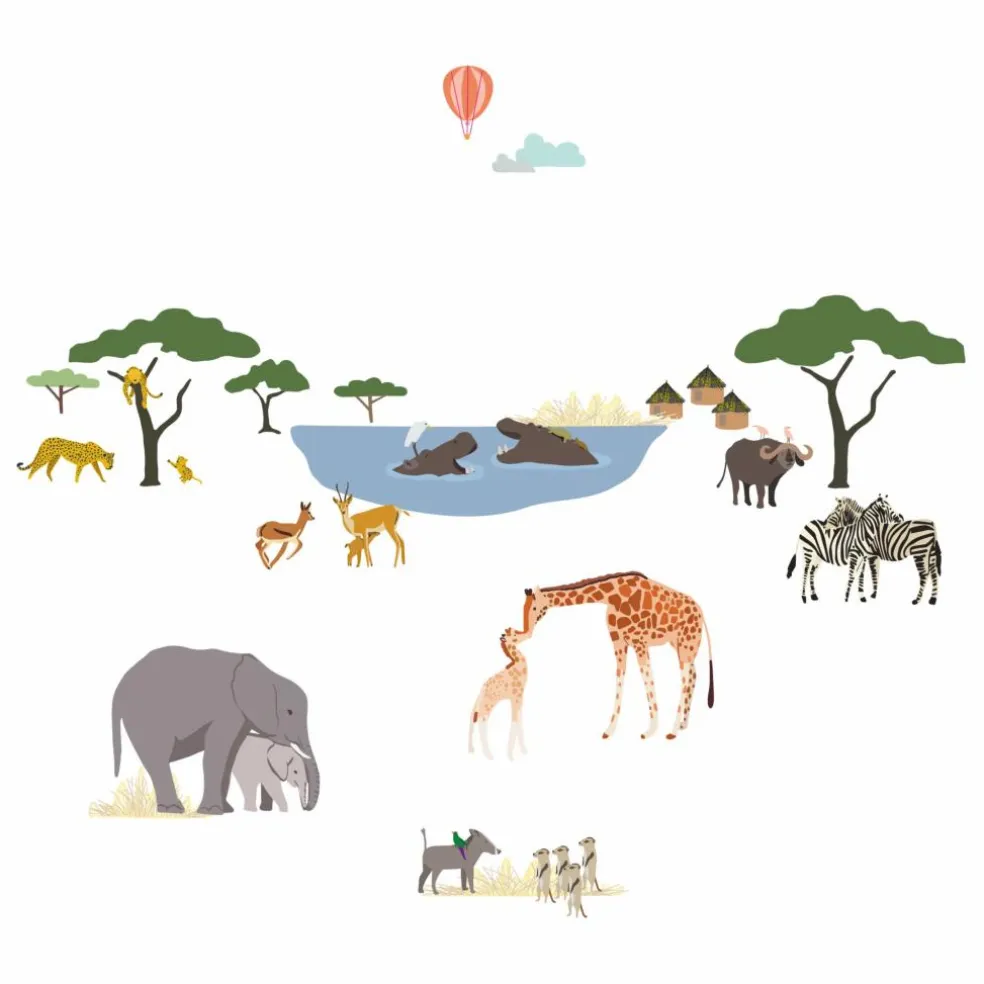 Sticker easy Safari