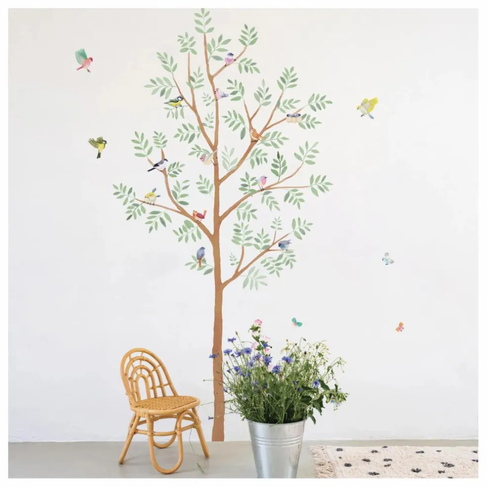 Sticker Géant Arbre de Printemps