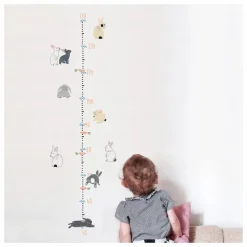 Sticker toise Lapin multilingue
