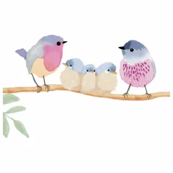 Stickers easy Oiseaux de printemps