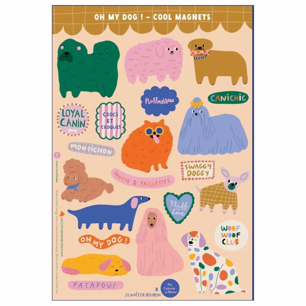 Stickers magnétiques Oh My Dog