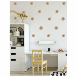 Stickers muraux Floral | Marron