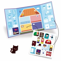 Stickers épais et repositionnables La maison