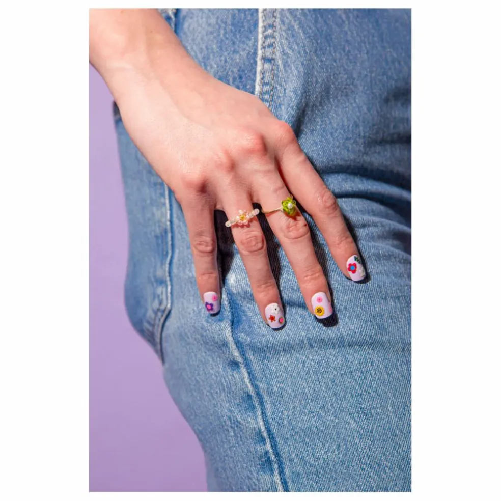 Stickers pour ongles Flower