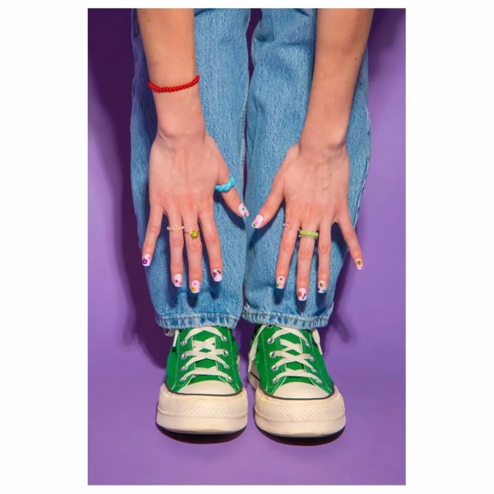 Stickers pour ongles Flower