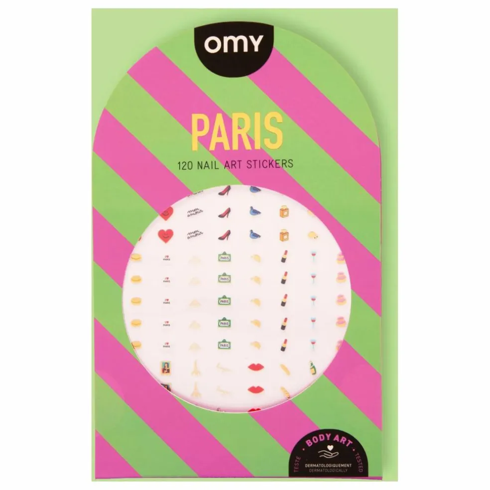 Stickers pour ongles Paris