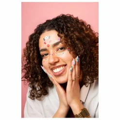 Stickers pour visage Flower