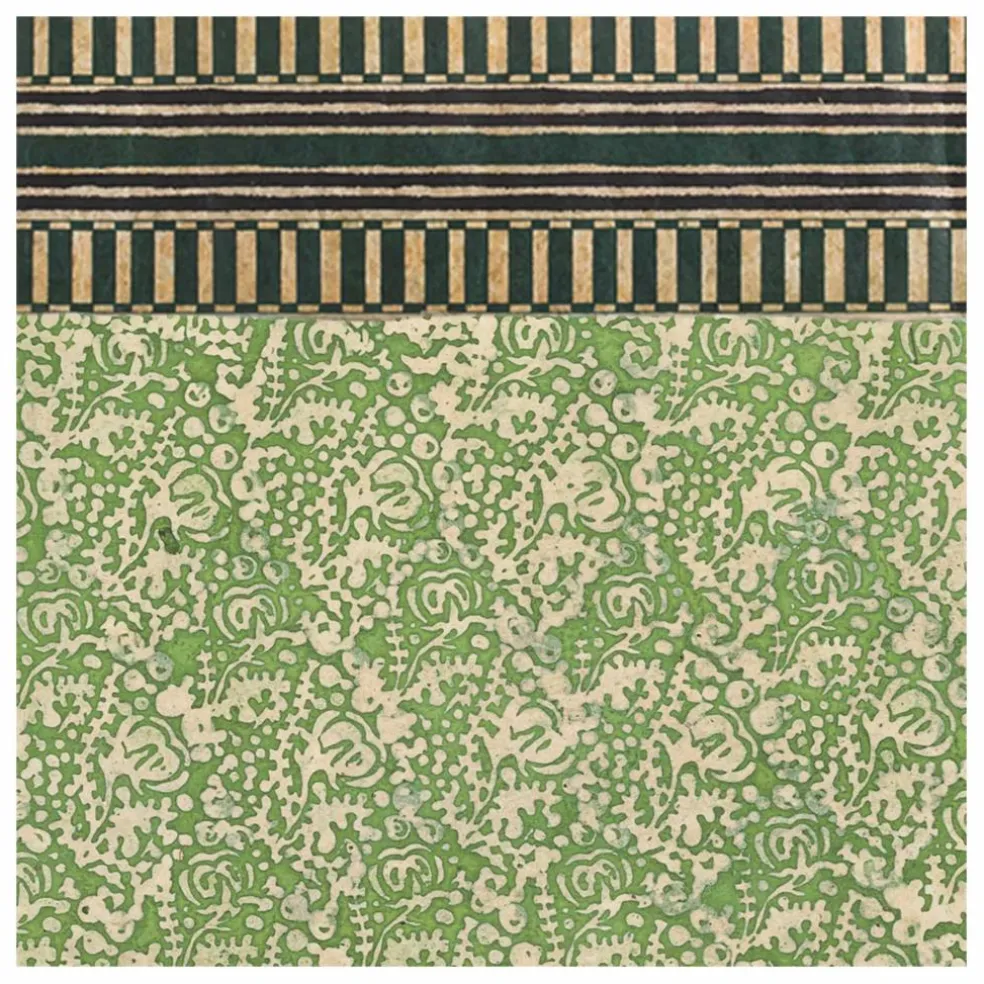 Superfrise Line Balmoral - Set de 9 feuilles | Vert