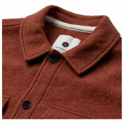 Sur-Chemise Akoscar Laine | Terracotta