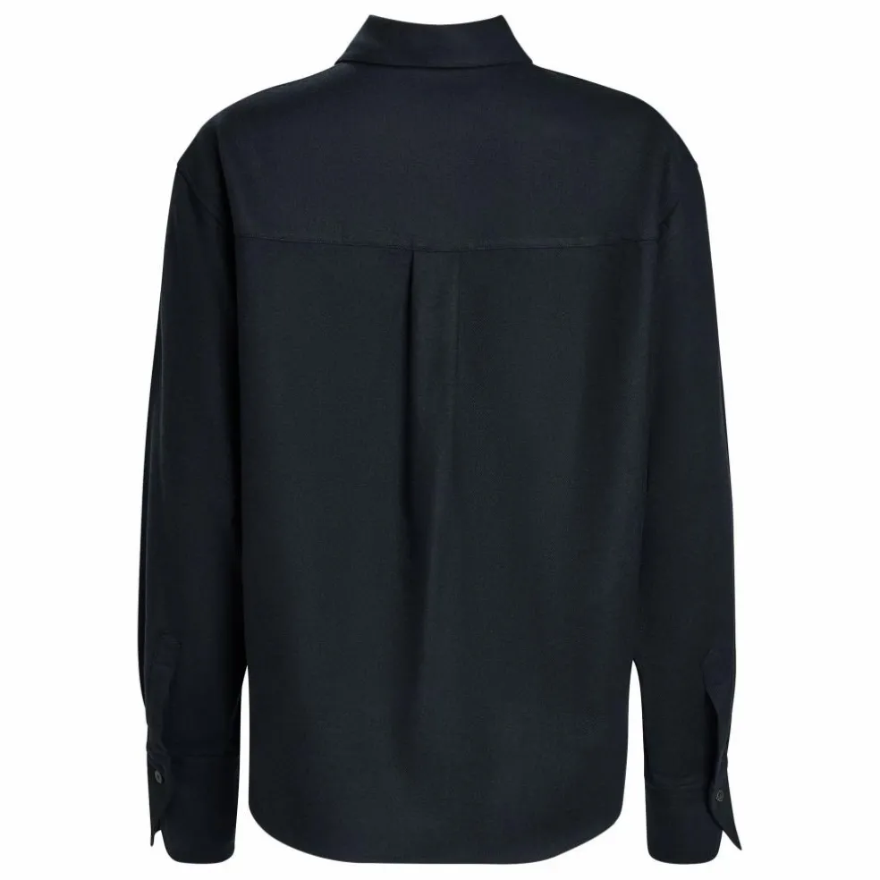 Sur-Chemise Flanelle | Bleu marine