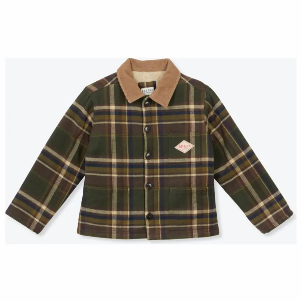 Surchemise Gabin | Vert forêt
