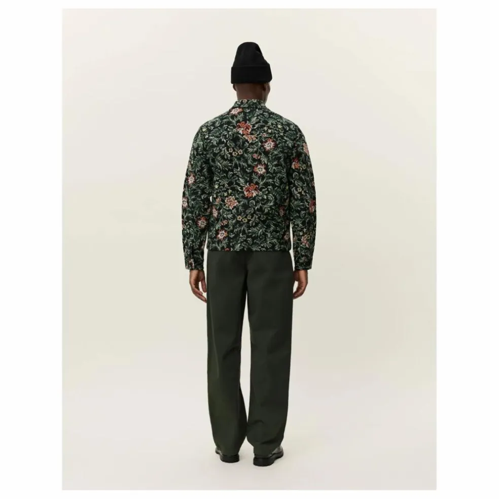 Surchemise Jaiden Flower Jacquard | Noir