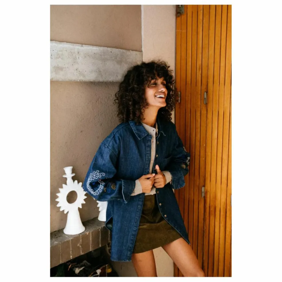 Sur-Chemise Rupina Asha | Indigo