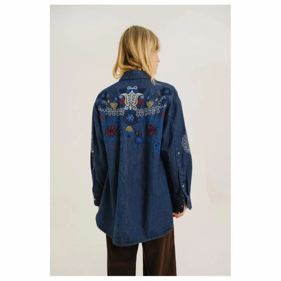 Sur-Chemise Rupina Asha | Indigo