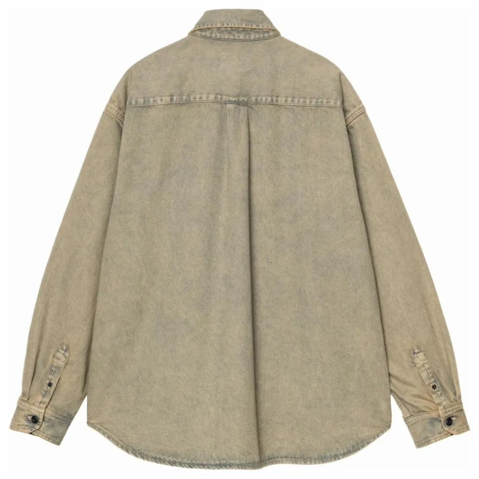 Sur-Chemise Tigan Smithtown | Bleu délavé