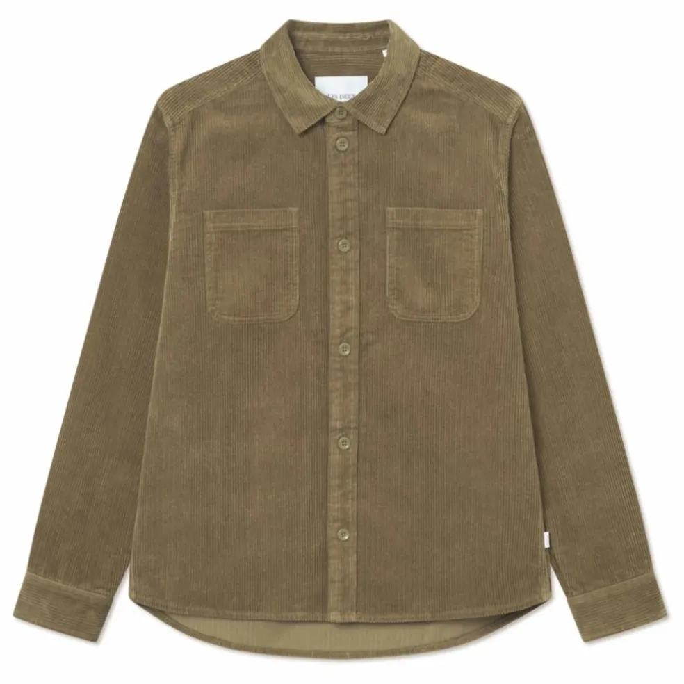 Surchemise Velours Côtelé Cody | Olive