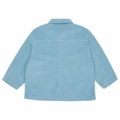 Surchemise Velours Côtelé Coton Bio | Bleu Clair