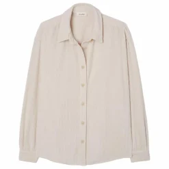 Sur-Chemise Velours Côtelé Padow | Ecru