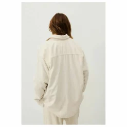 Sur-Chemise Velours Côtelé Padow | Ecru
