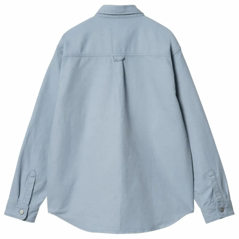 Surchemise Walter Coton et Lin | Bleu gris
