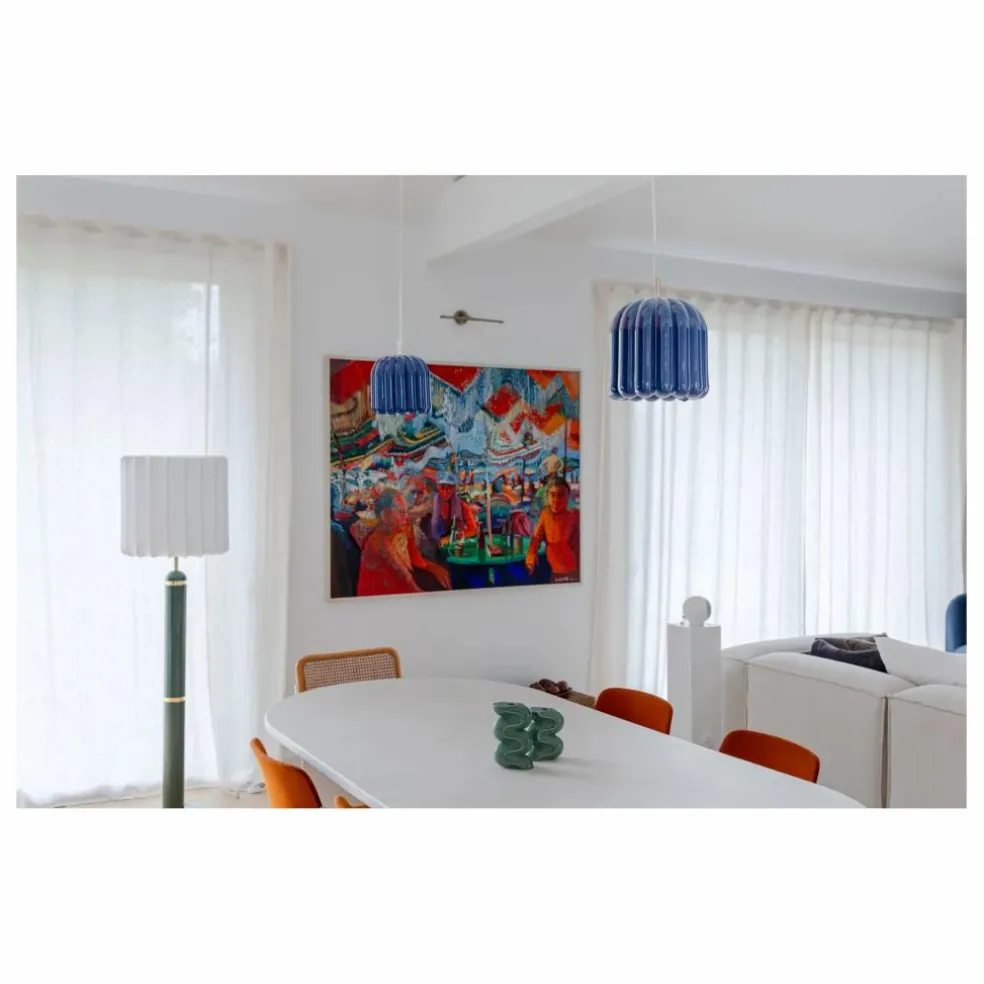 Suspension Cannelle | Bleu nuit