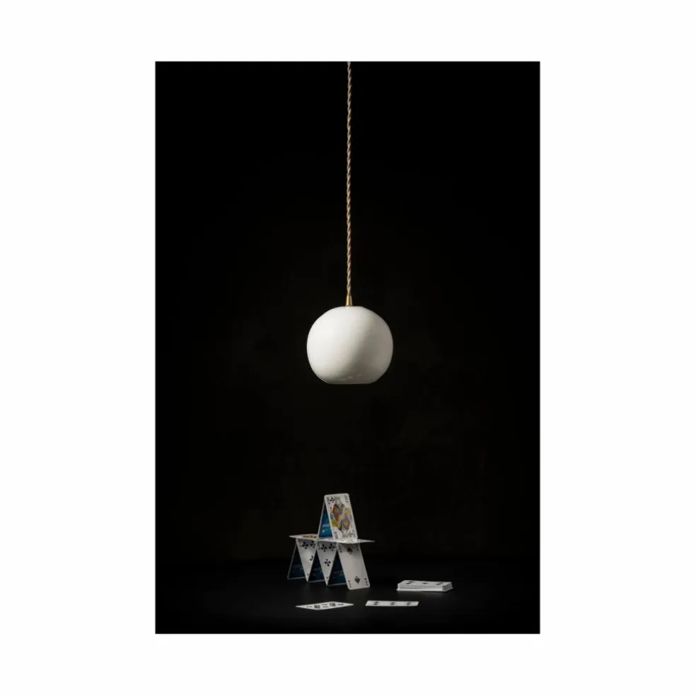 Suspension en porcelaine Cosmo, Anita Le Grelle | Blanc