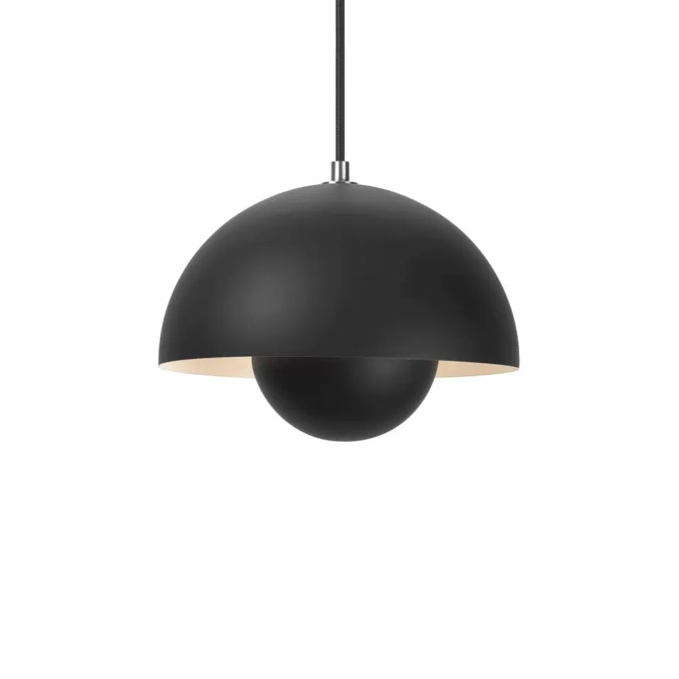Suspension Flowerpot VP1, Verner Panton, 1968 | Noir