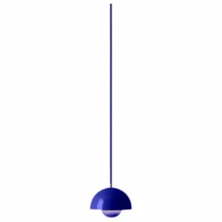 Suspension Flowerpot VP10, Verner Panton | Bleu