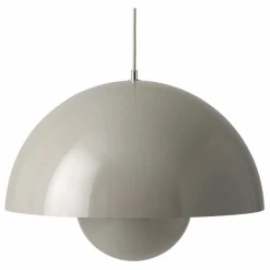 Suspension Flowerpot VP2, Verner Panton, 1968 | Gris