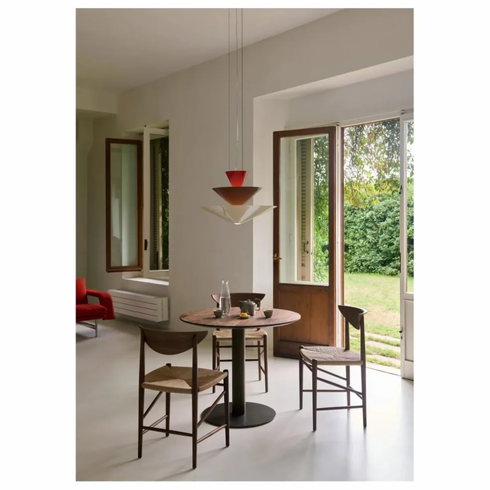 Suspension Gio LN15, Luca Nichetto | Rouge vermillon