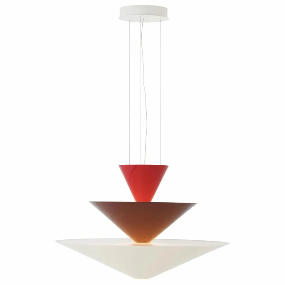 Suspension Gio LN15, Luca Nichetto | Rouge vermillon
