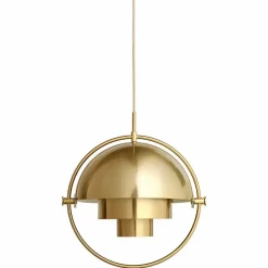Suspension Multi-Lite, Louis Weisdorf, 1972 | Laiton