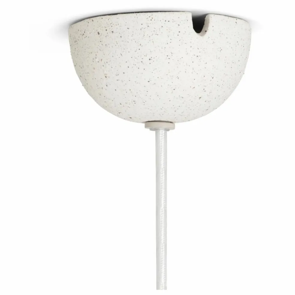Suspension Speckle en céramique | Blanc cassé