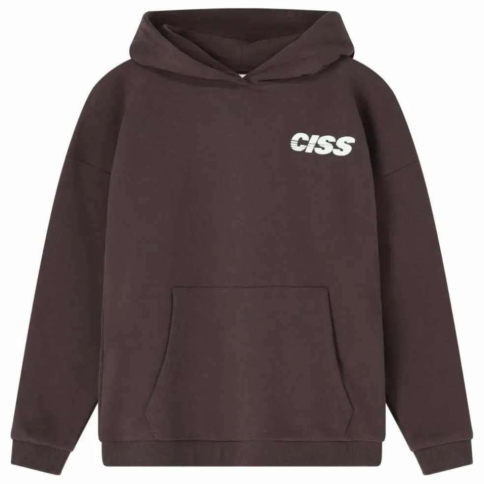 Sweat à Capuche CISS Coton Bio | Marron