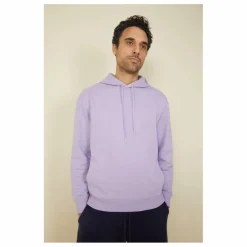 Sweat A Capuche Homme Coton Bio | Lilas