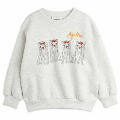 Sweat Agatha Coton Bio | Gris chiné