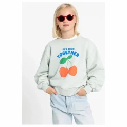 Sweat Alba Coton Bio | Vert céladon
