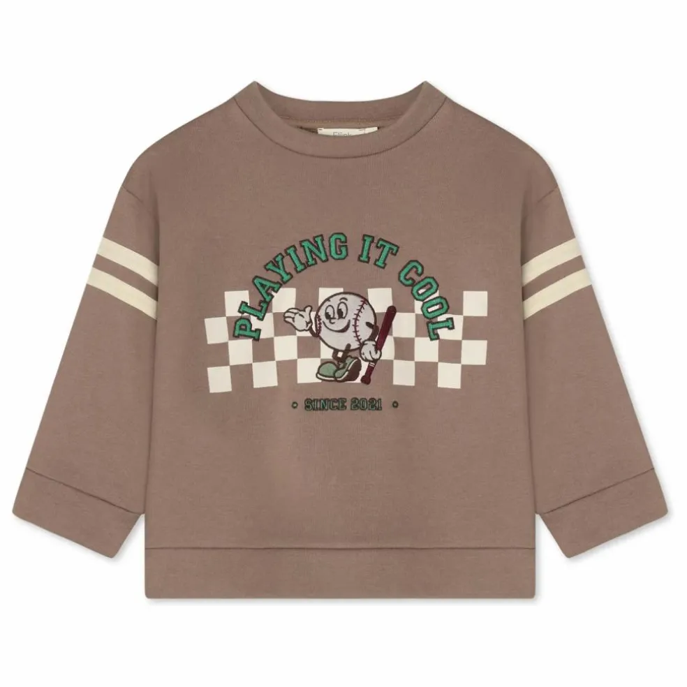 Sweat Alvin Coton Bio | Taupe