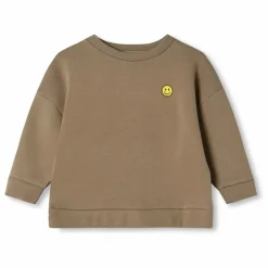 Sweat Alvin Smiley Coton Bio | Taupe