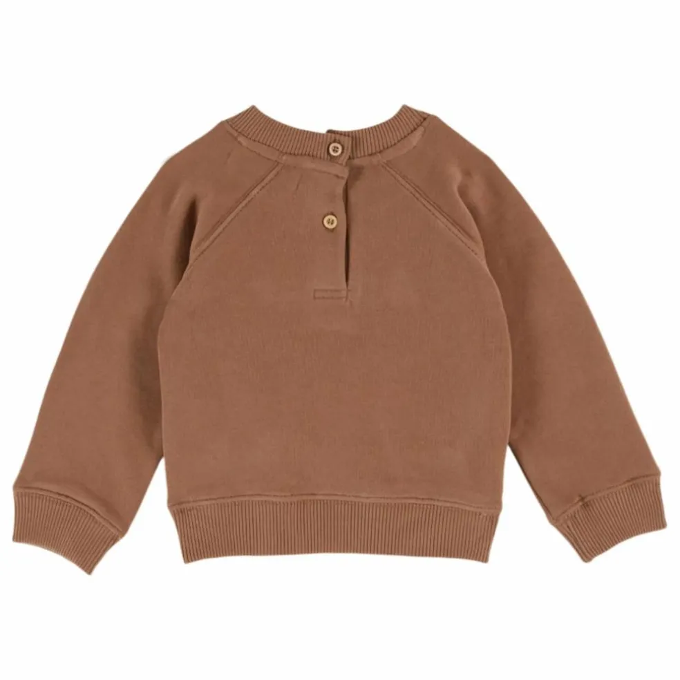 Sweat Amour Coton Bio | Noisette
