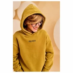 Sweat Arthur Break Coton Bio | Jaune vert