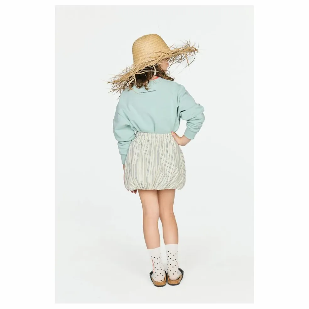 Sweat Bear Fleurs | Bleu pâle