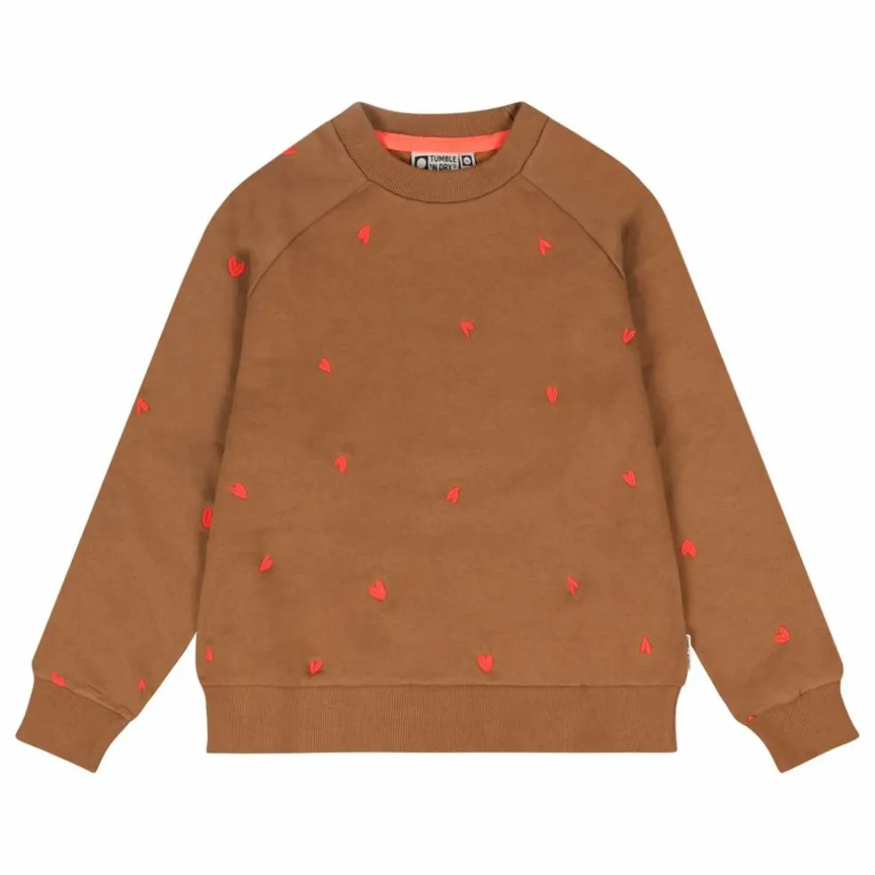 Sweat Belle Plagne Coton Bio | Marron