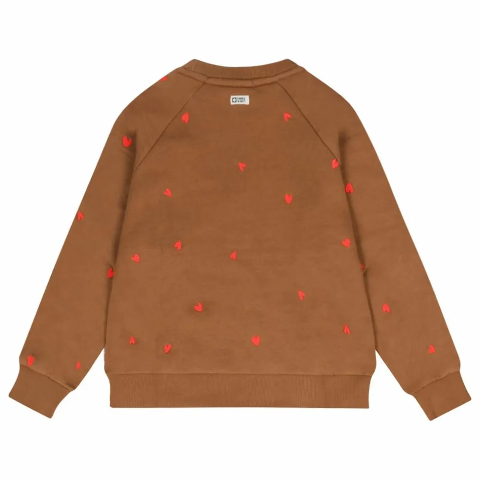 Sweat Belle Plagne Coton Bio | Marron