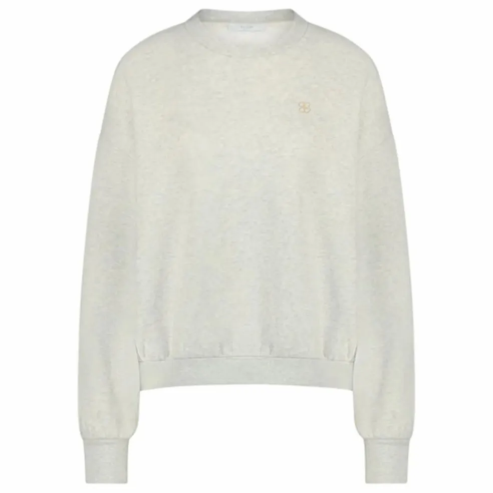 Sweat Bibi Logo | Gris chiné