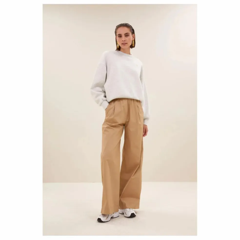 Sweat Bibi Logo | Gris chiné